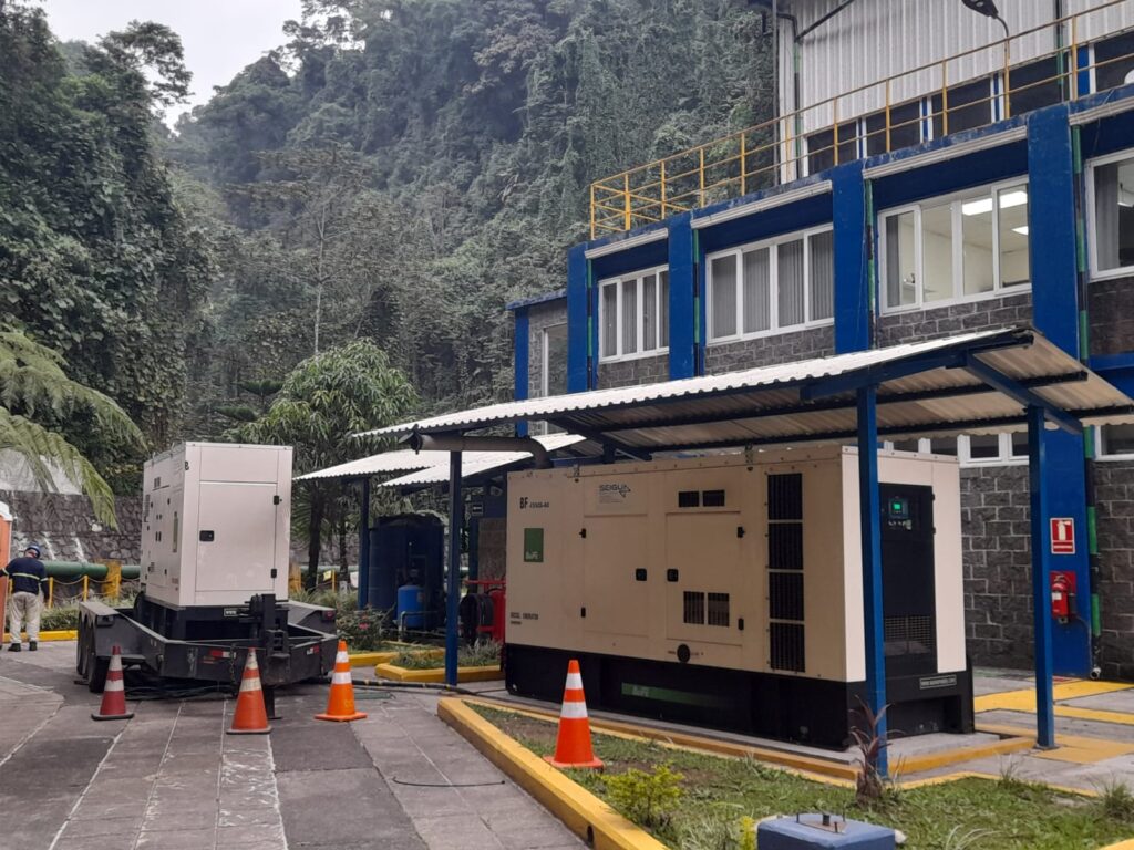 Plantas eléctricas medianas para eventos